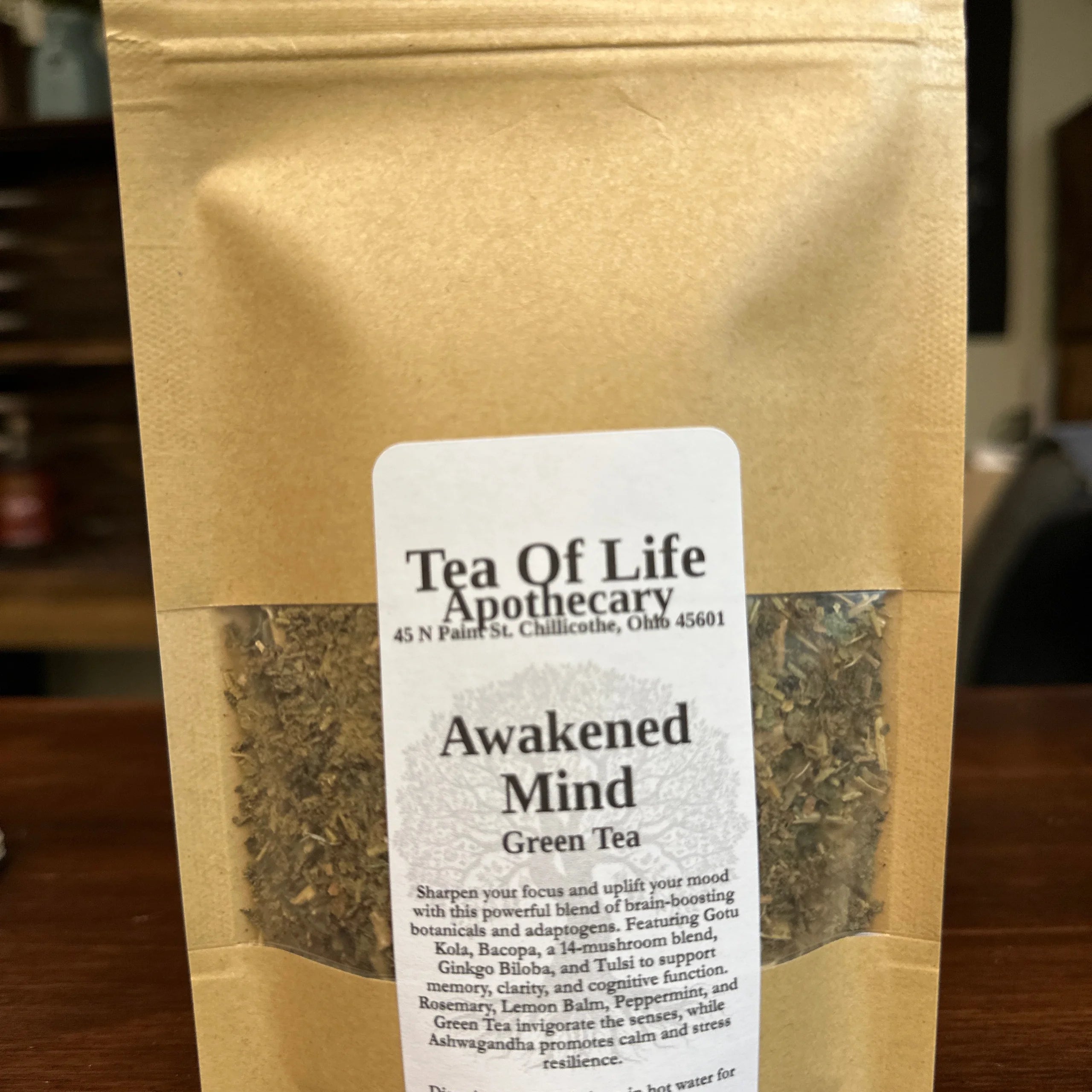 Awakened Mind Green Tea 1.5 Oz
