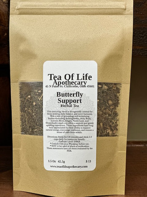Butterfly Herbal Tea for Thyroid Support