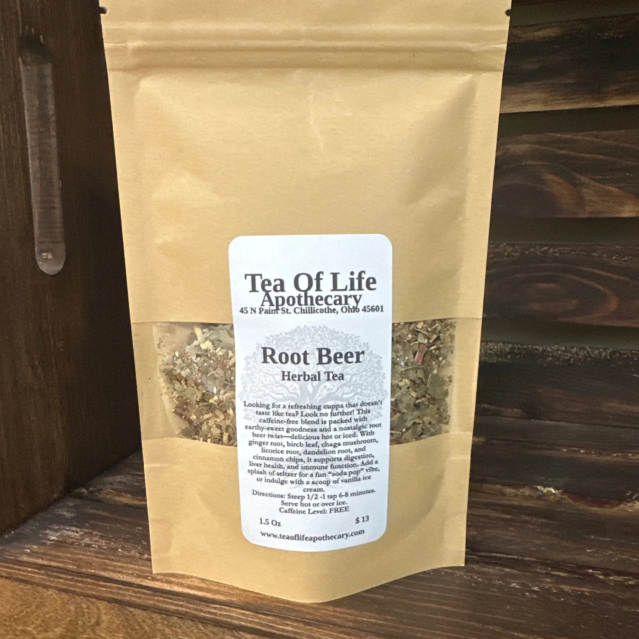 Root Beer Herbal Tea 1.5 oz