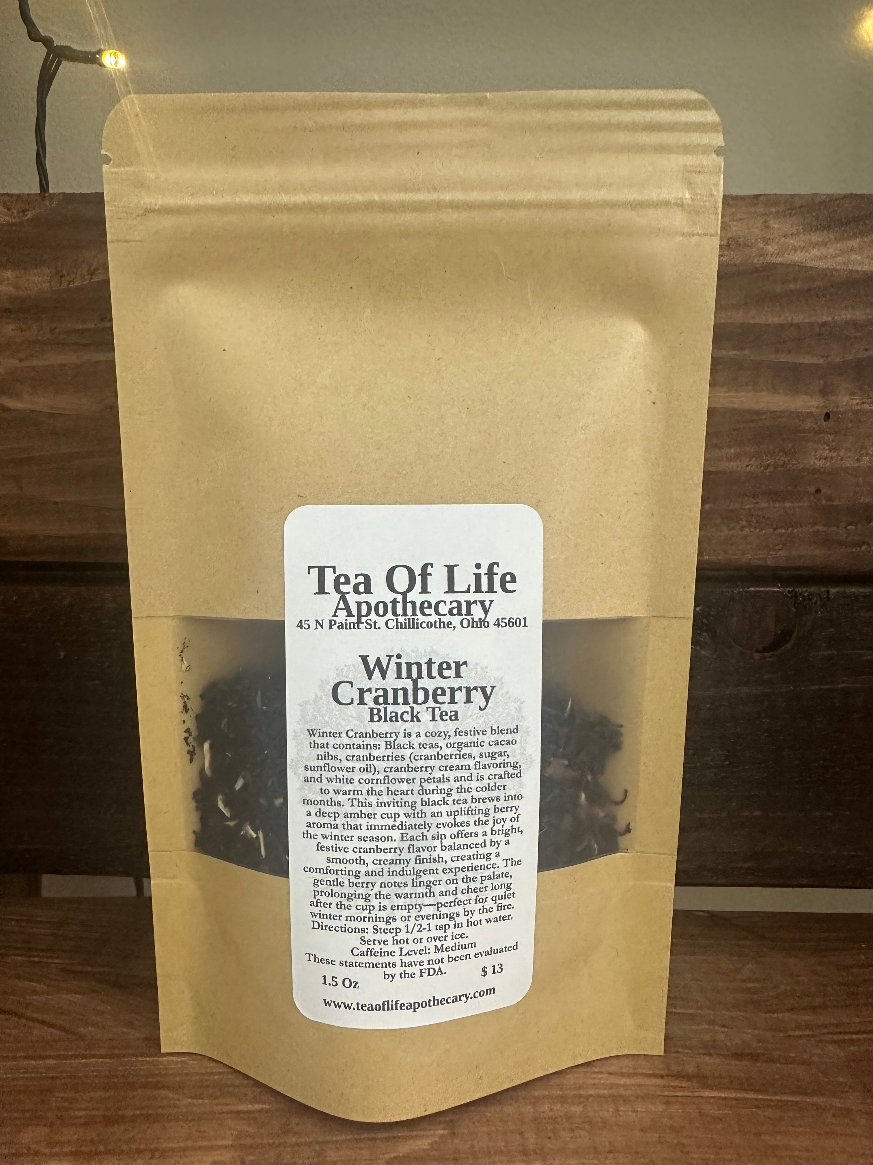 Winter Cranberry Black Tea