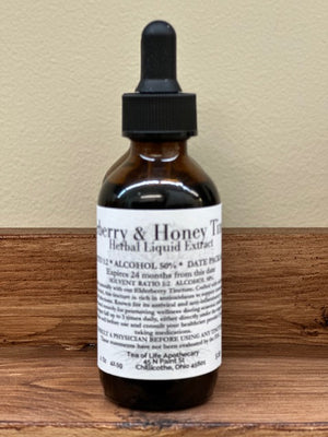 Elderberry & Honey Tincture | Herbal Immune Support & Seasonal Defense