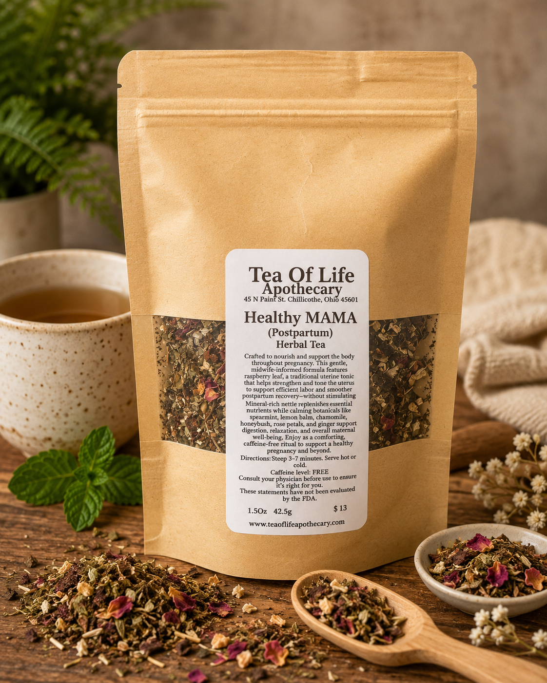 Healthy Pregnancy & Healthy Mama Herbal Teas