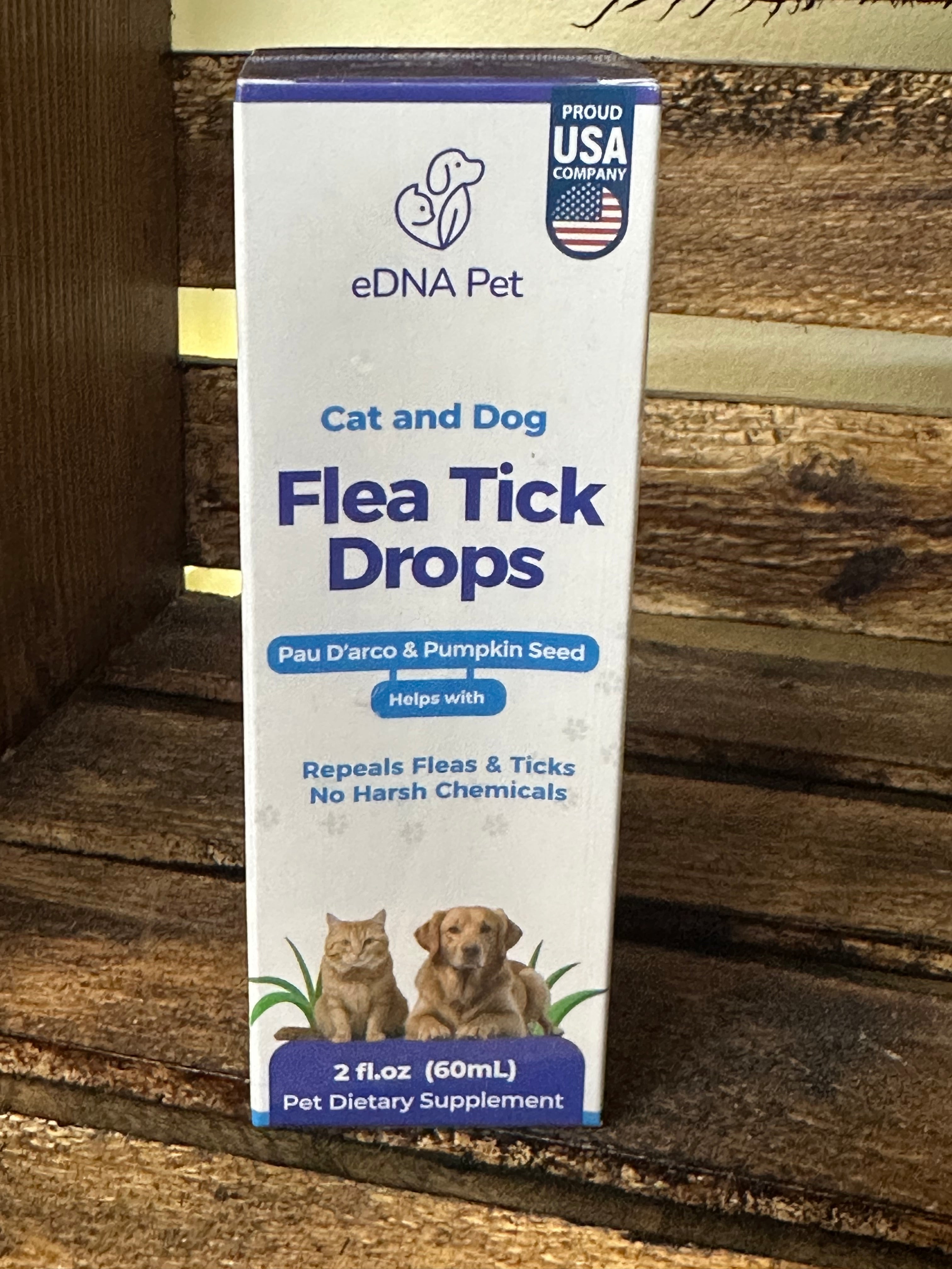 Natural Flea & Tick Drops for Cats & Dogs