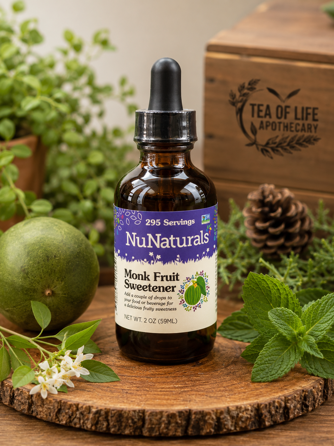 NuNaturals Liquid Monk Fruit Sweetener