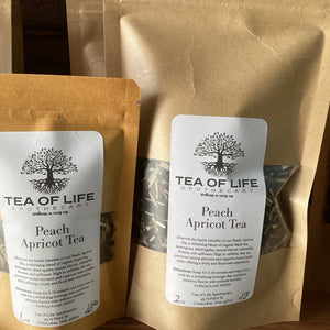 Peach Apricot Black Tea | Fruity Black Tea for Energy, Focus & Refreshing Iced Tea