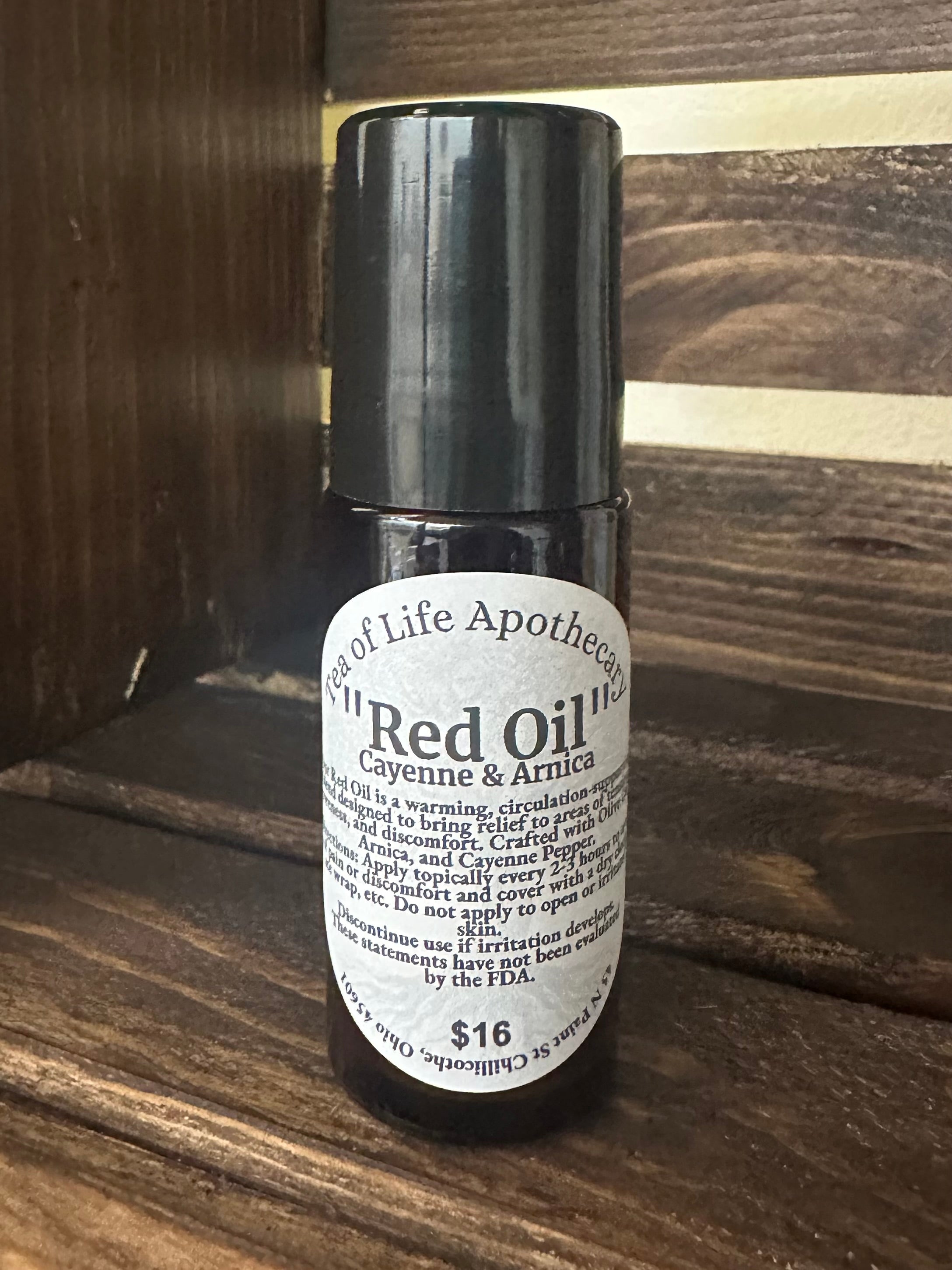 Red Oil | Warming Circulation Oil for Muscle, Joint & Pain Relief
