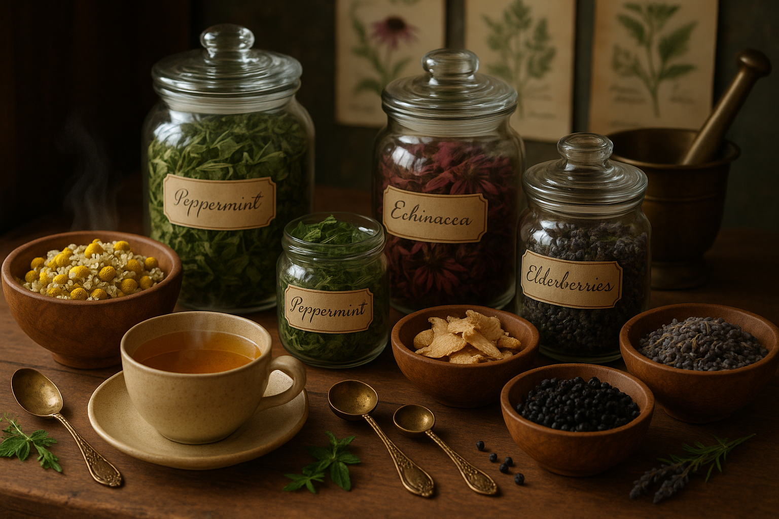 Herbal (Medicinal) Tea Collection