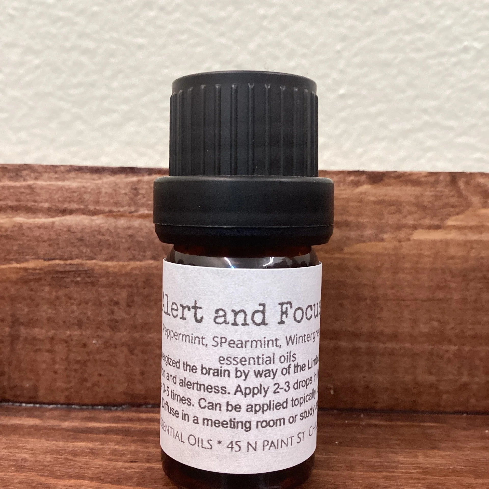 Alert and Focused Essential Oil Blend