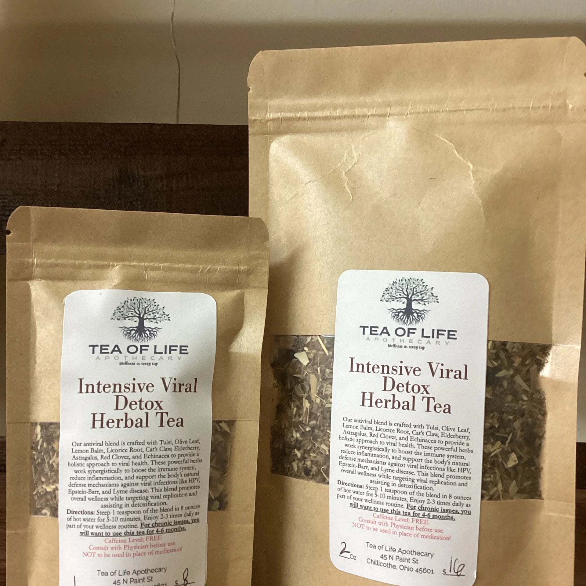 Silent Warrior (Chronic Infection) Herbal Tea