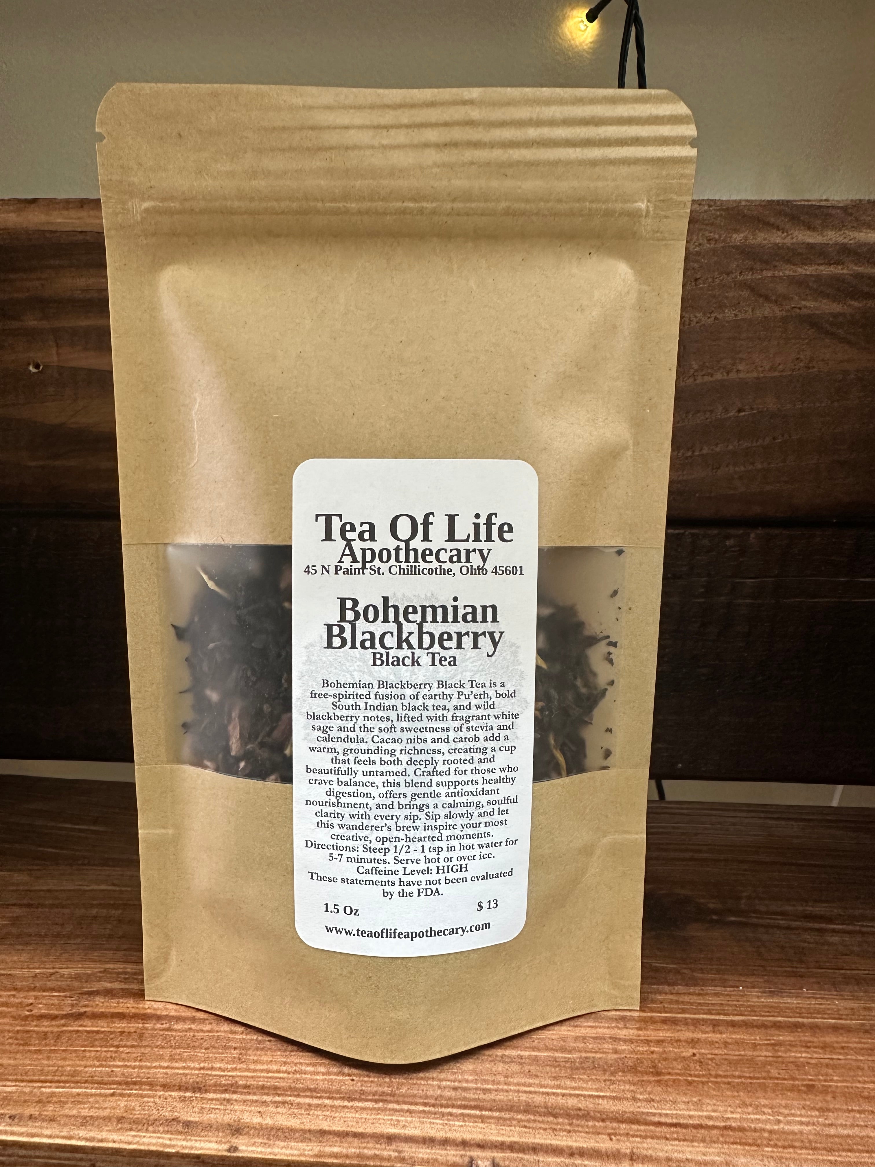 Bohemian Blackberry Black Tea