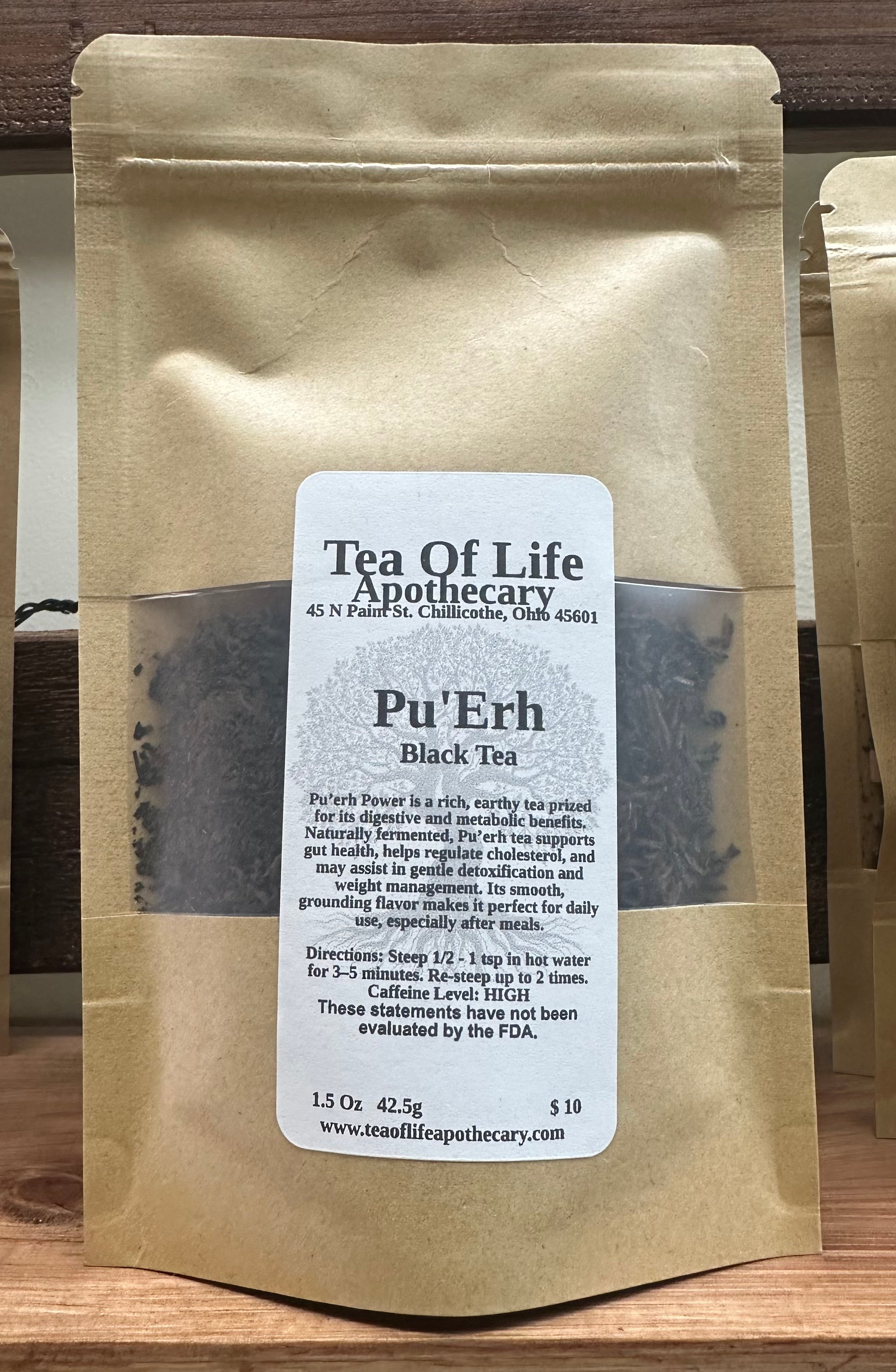 Pu’erh Black Tea for Digestion