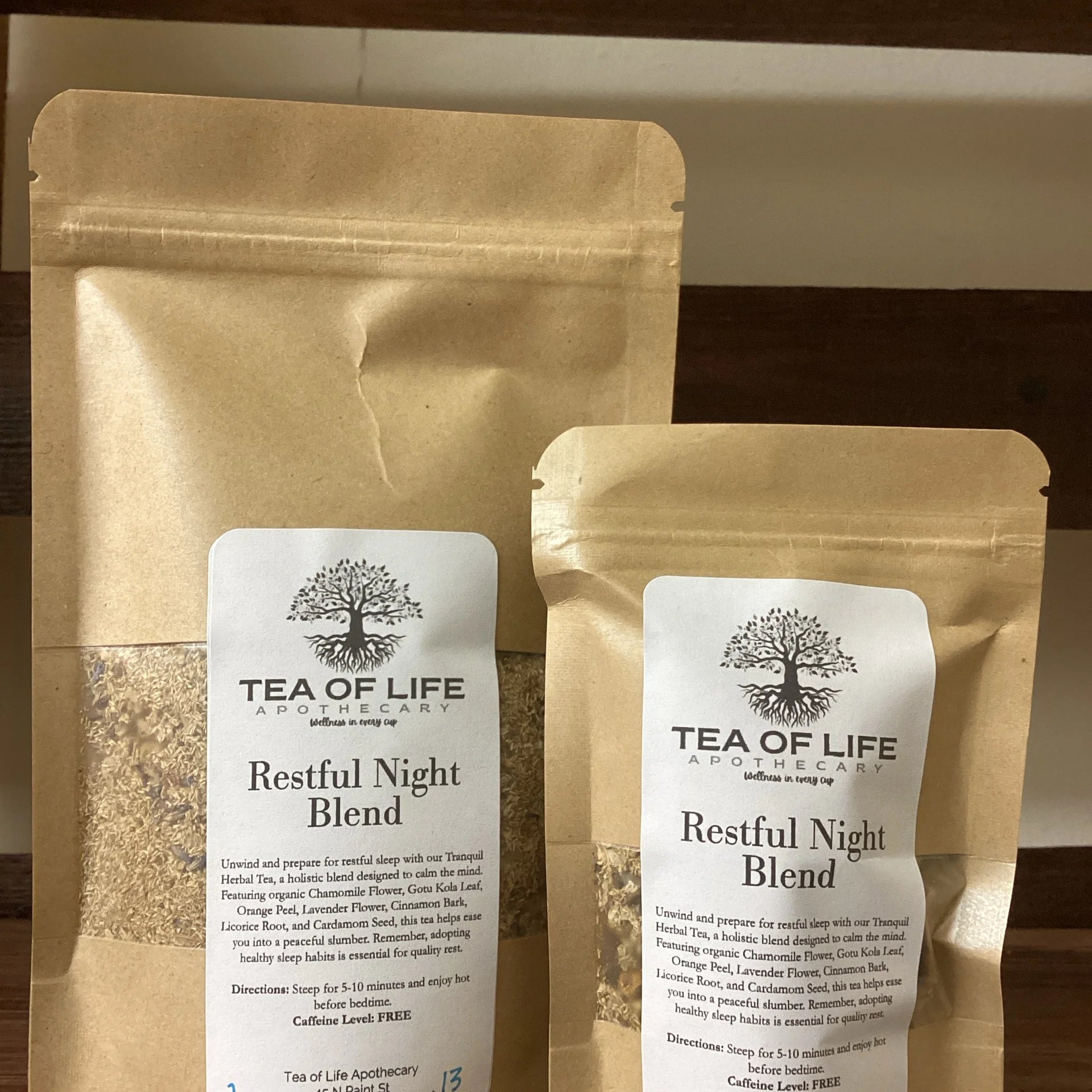 Restful Night Herbal Tea Blend 1.5 Oz