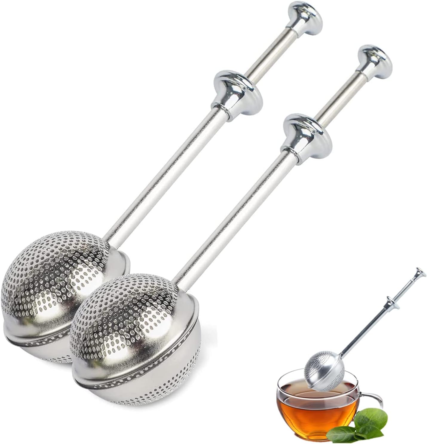 Tea Steeper/Strainer Ball Plunger