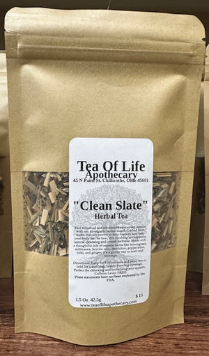 Clean Slate Herbal Tea | Gentle Detox Tea for Liver Support, Digestion & Daily Reset