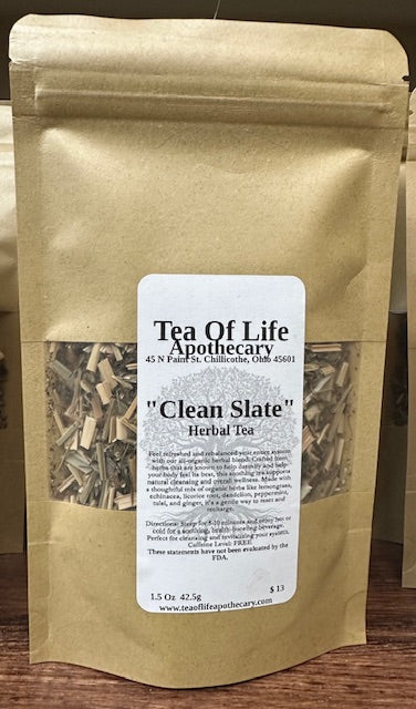 Clean Slate Herbal Tea | Gentle Detox Tea for Liver Support, Digestion & Daily Reset