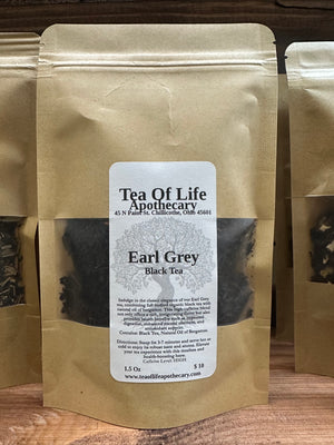 Earl Grey Tea | Classic Bergamot Black Tea for Energy, Focus & Antioxidant Support
