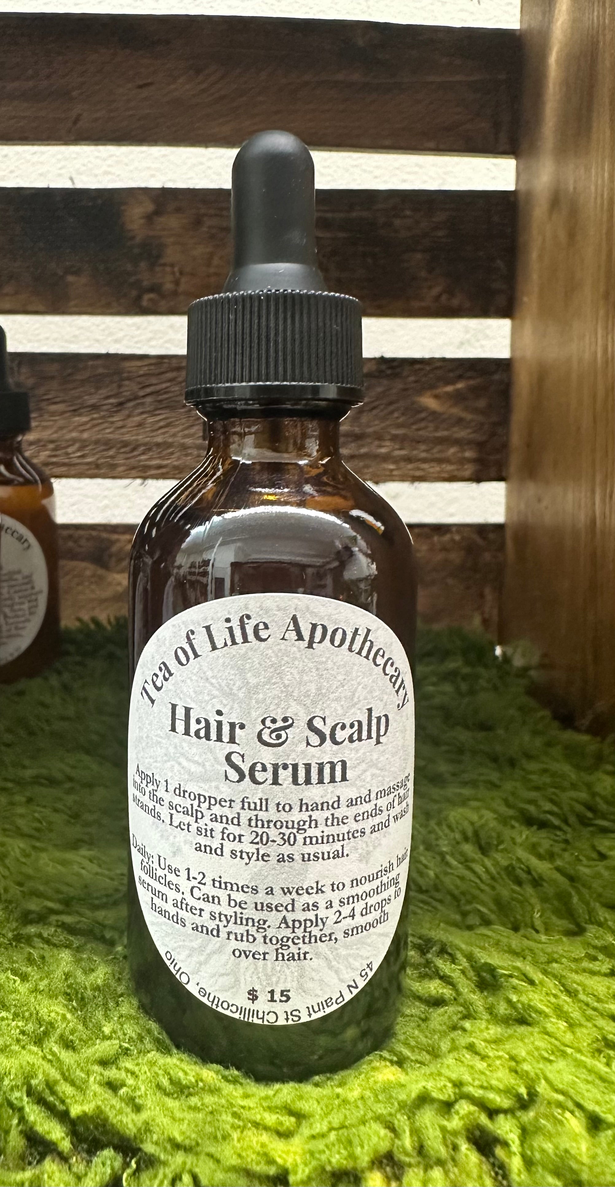 Hair & Scalp Serum -Hair Growth Oil • Scalp Treatment • Natural Hair Repair • Anti-Thinning Support • Shine & Strength Serum