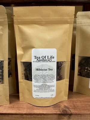 Hibiscus Tea | Organic Hibiscus Flower Tea for Blood Pressure, Heart Health & Antioxidant Support