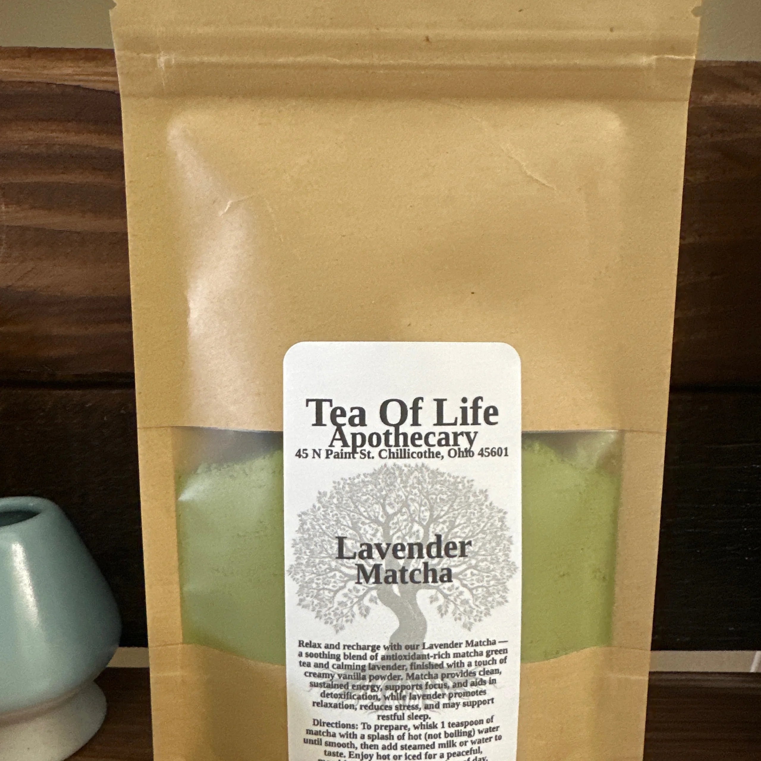 Lavender Matcha | Calm Focus Matcha Green Tea for Energy, Stress Relief & Nervous System Support