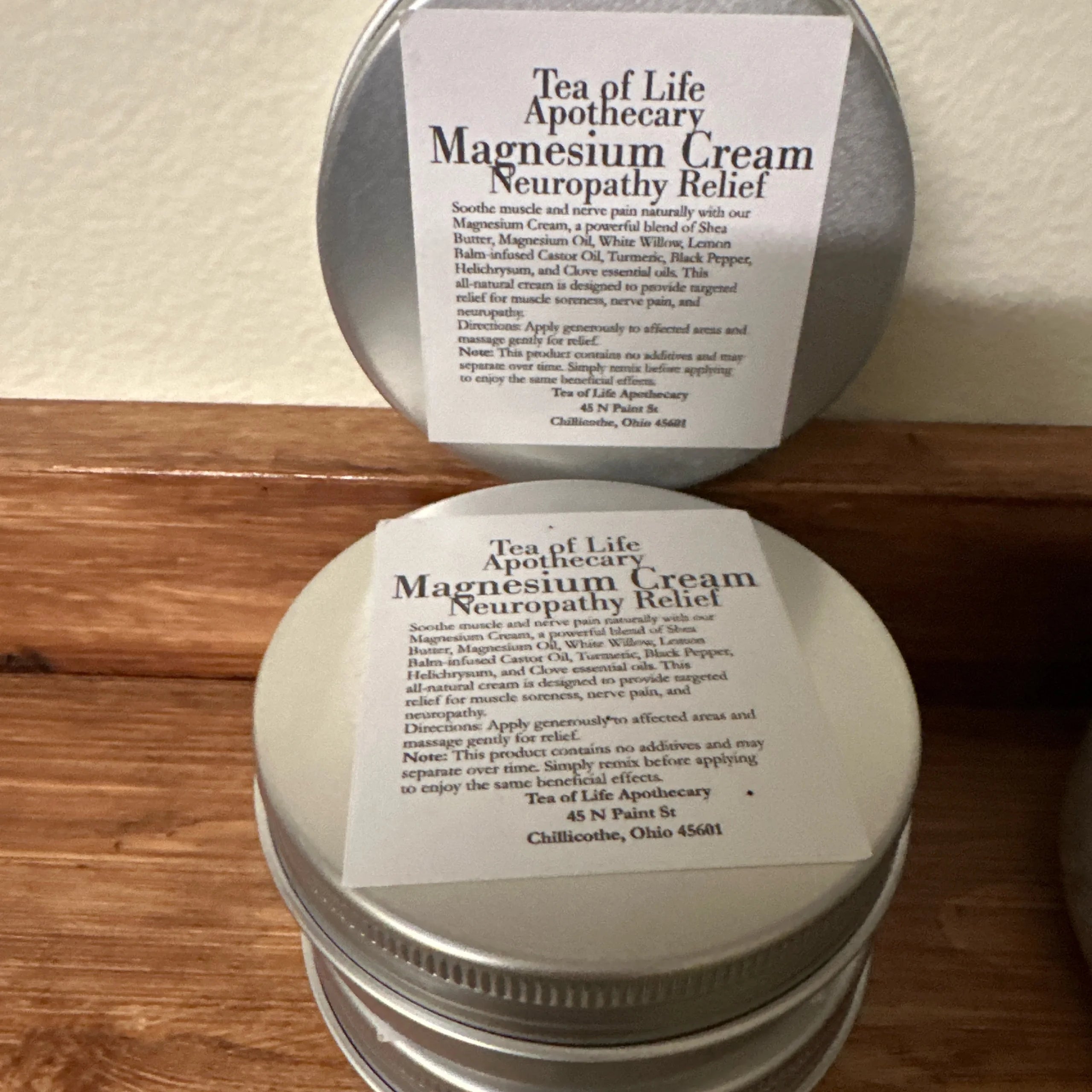 Magnesium Cream - Magnesium Body Cream • Muscle Pain Relief Cream • Nerve Pain Support • Magnesium Lotion for Sleep & Relaxation • Natural Pain Relief Cream