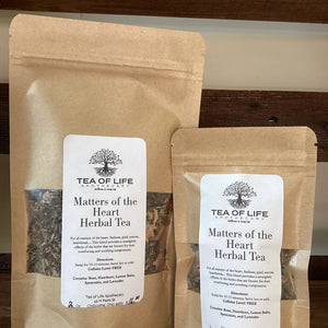 Matters of the Heart Herbal Tea | Emotional Support Tea for Stress, Grief & Nervous System Calm