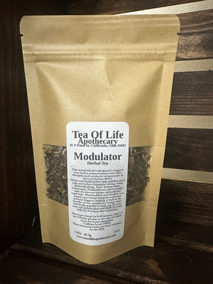 Modulator Herbal Tea for Nervous System Regulation, Immune Balance & Mast Cell Support | Neuro-Immune Reset Tea (Caffeine-Free)