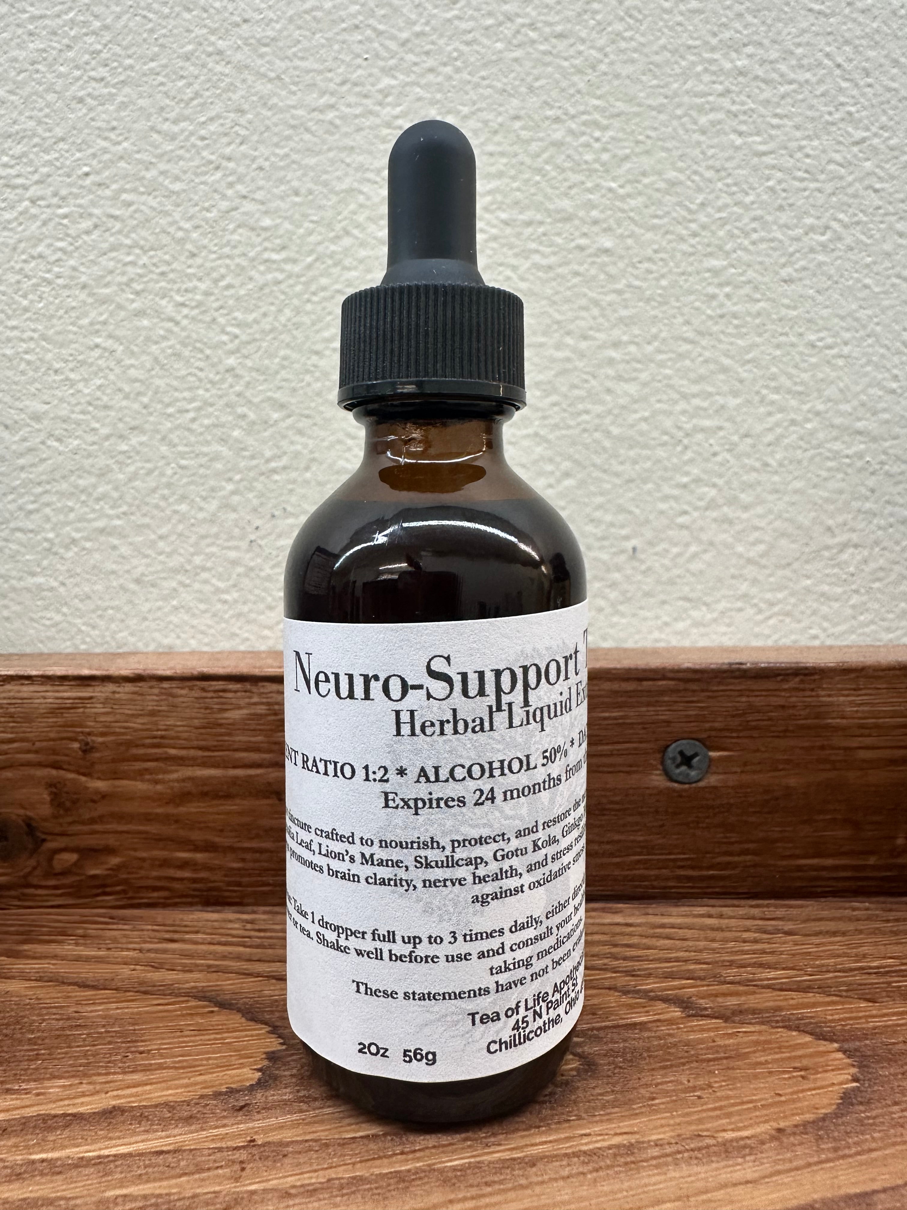 Neuro-Support Tincture | Cognitive Clarity, Brain Function & Nervous System Resilience