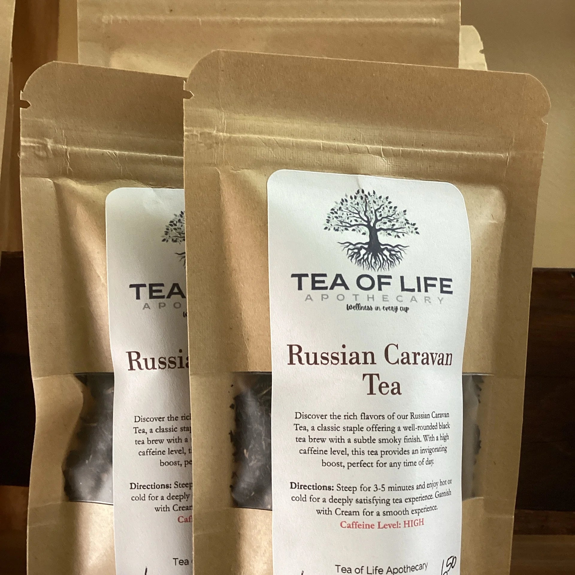 Russian Caravan Black Tea | Smoky Black Tea for Energy, Focus & Traditional Flavor