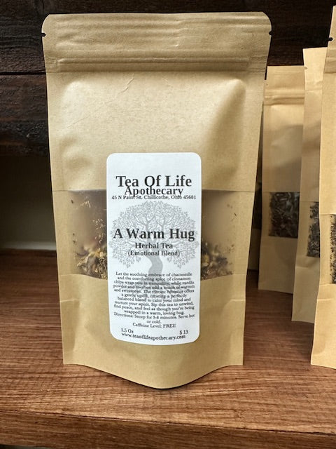 A Warm Hug Herbal Tea | Calming Tea for Stress Relief & Relaxation